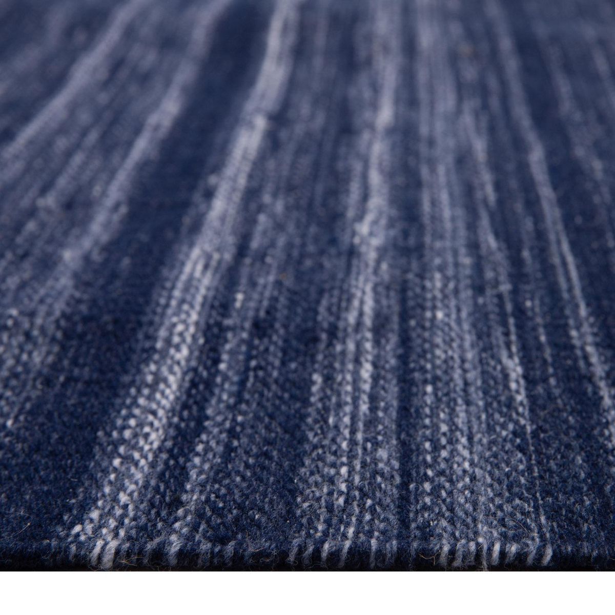 DIB - Alfombra Grande Handw Eco Plain 190x290 cm Plástico Azul