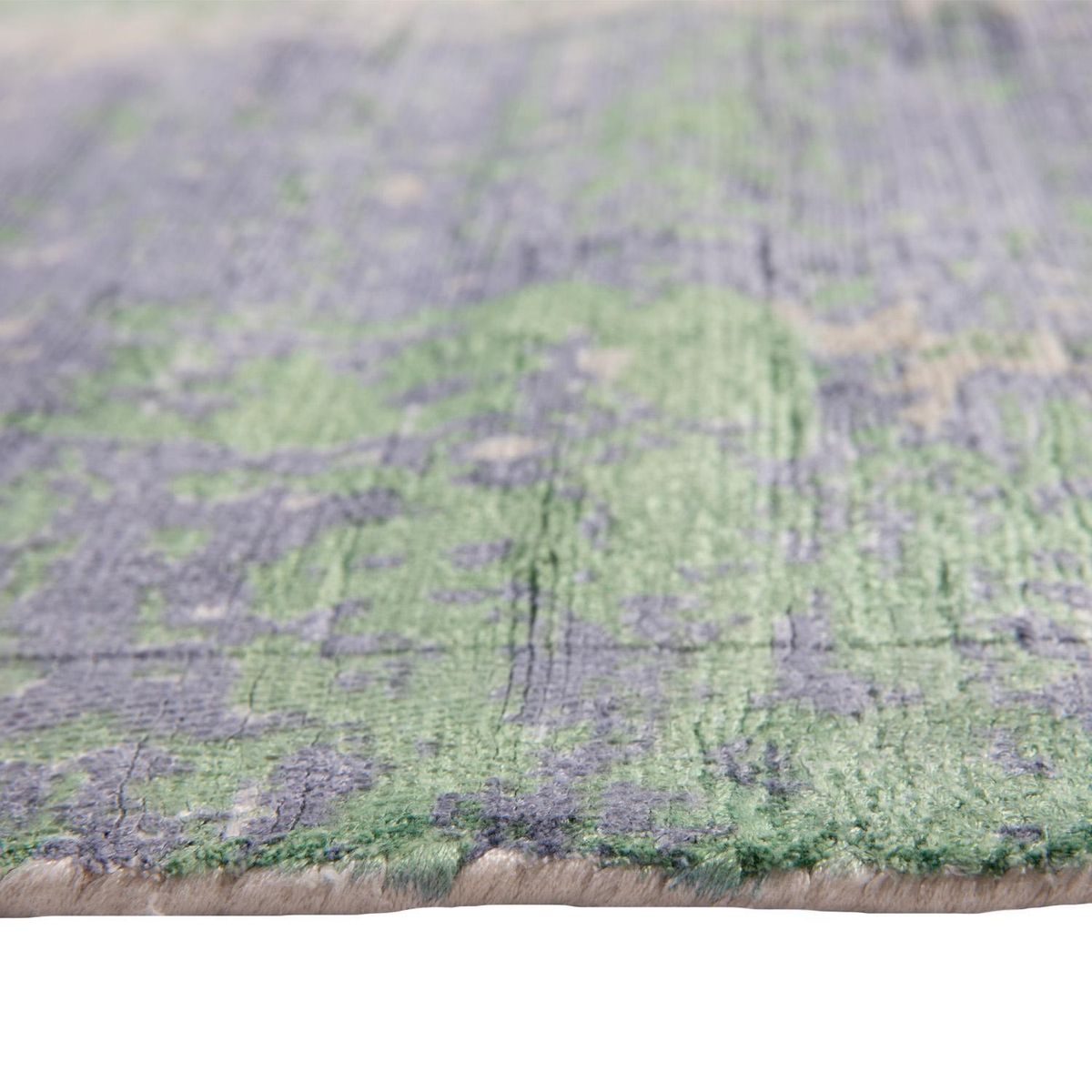 DIB - Alfombra Handl Viscose Des 160x230 cm Algodón Beige