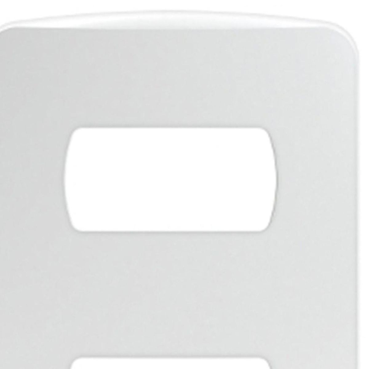 SCHNEIDER ELECTRIC - Placa Miluz 2 mod con soporte blanco