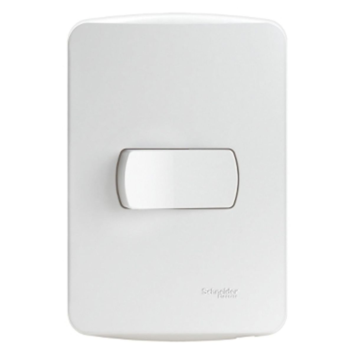 SCHNEIDER ELECTRIC - Placa Miluz armada interruptor 9/12 blanco