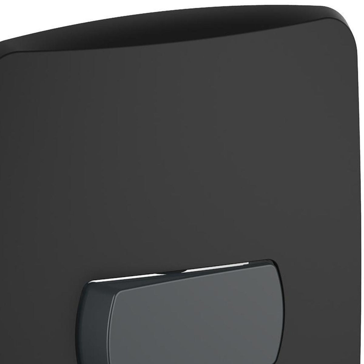 SCHNEIDER ELECTRIC - Placa Miluz armada interruptor 9/12 grafito