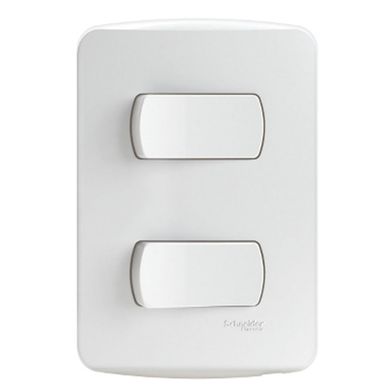 Placa Miluz armada int doble blanco