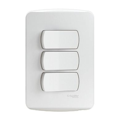 Placa Miluz armada int triple blanco