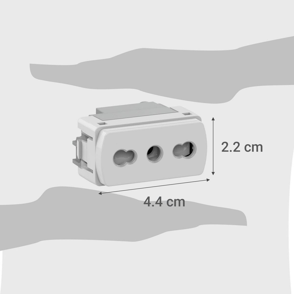 SCHNEIDER ELECTRIC - Toma corriente Miluz 10/16A 2P+T blanco