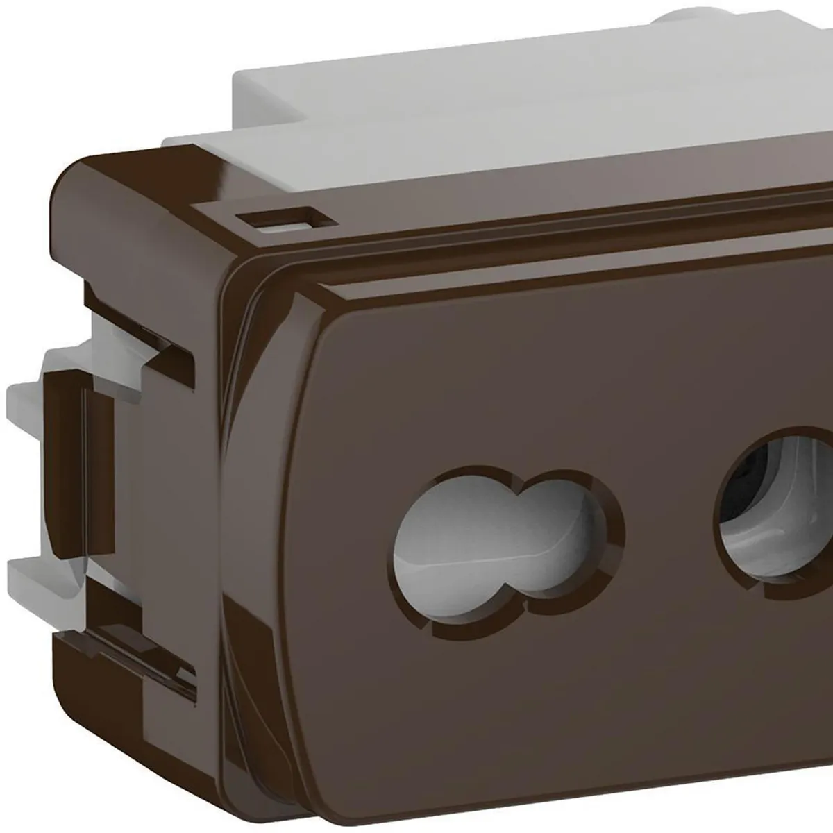 SCHNEIDER ELECTRIC - Toma corriente Miluz 10/16A 2P+T café