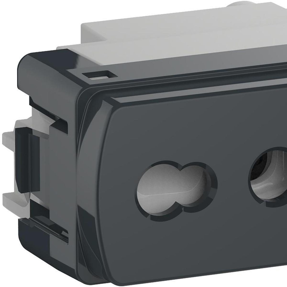 SCHNEIDER ELECTRIC - Toma corriente Miluz 10/16A 2P+T grafito