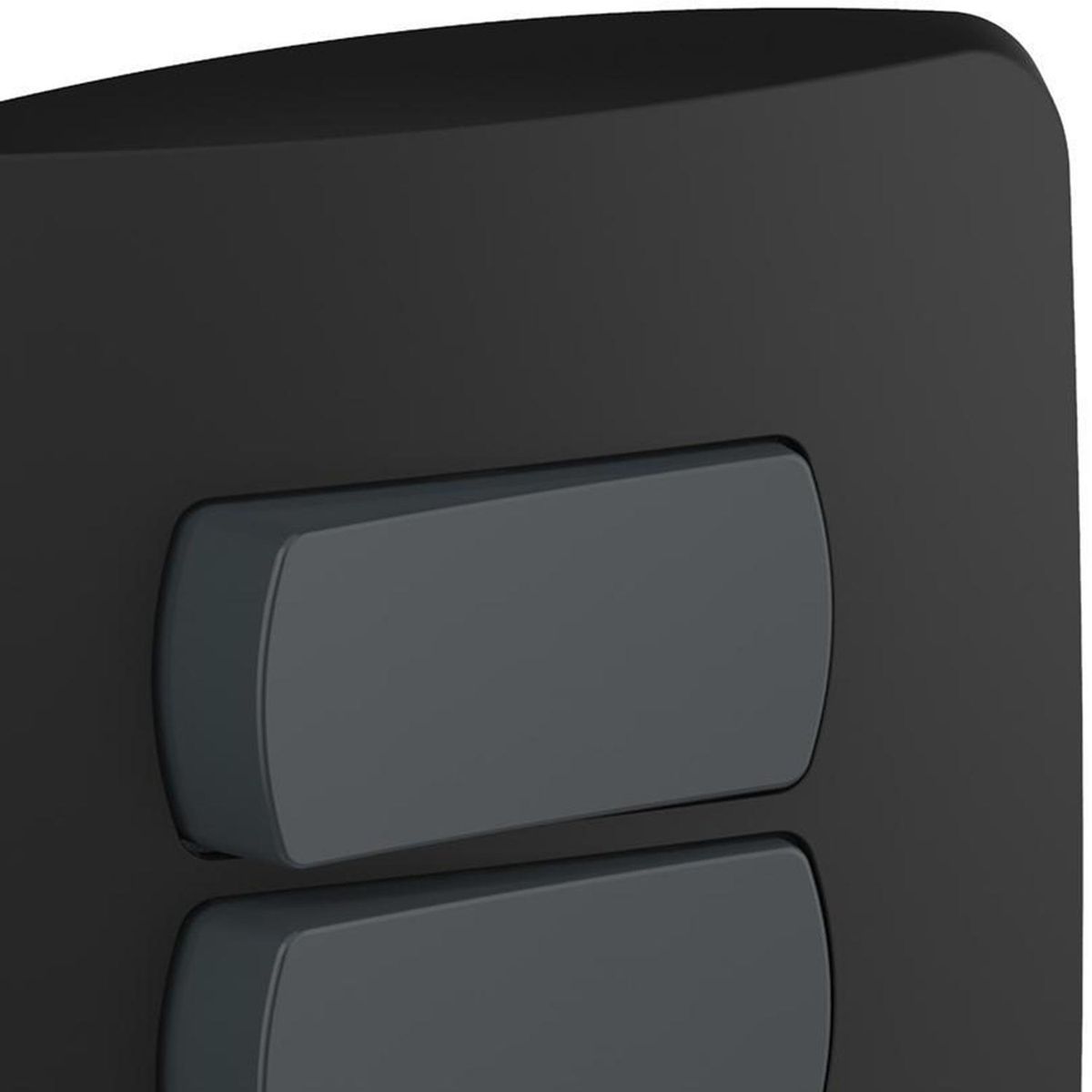 SCHNEIDER ELECTRIC - Placa Miluz armada int triple grafito