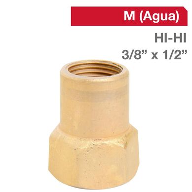 Niple Bronce HI/HI 3/8