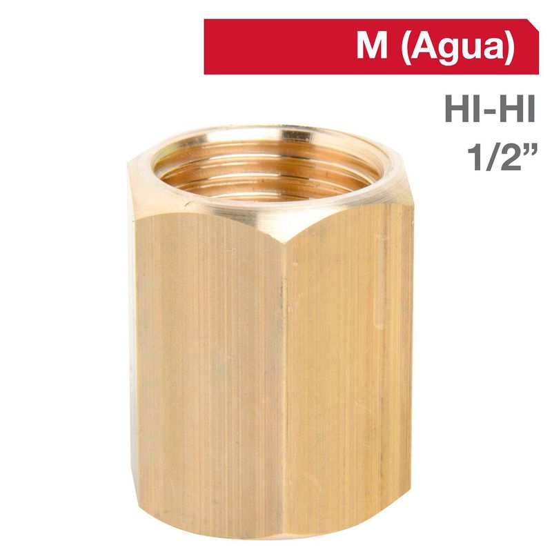 GRIFESA - Niple Bronce HI/HI 1/2"  1u