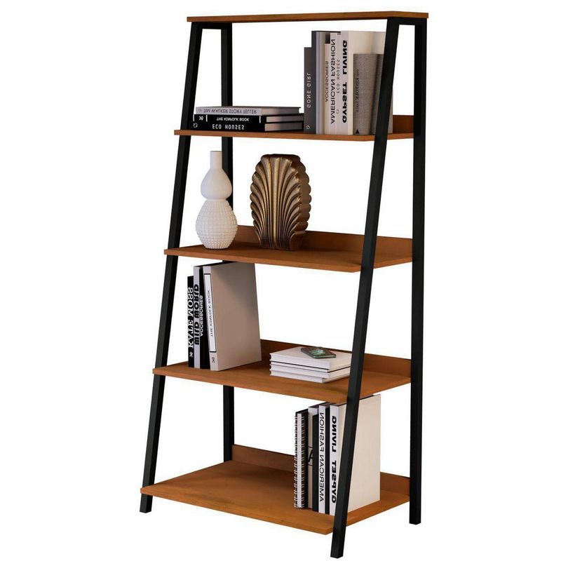 BE DESIGN - Estante MDF 4 Nivel(es) 65.5x141.5x34.5 cm Caramelo