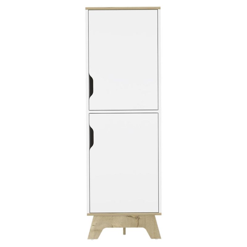 TUHOME - Alacena 2puertas bicolor blanc
