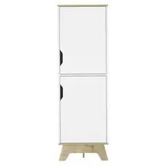 TUHOME - Alacena 2puertas bicolor blanc