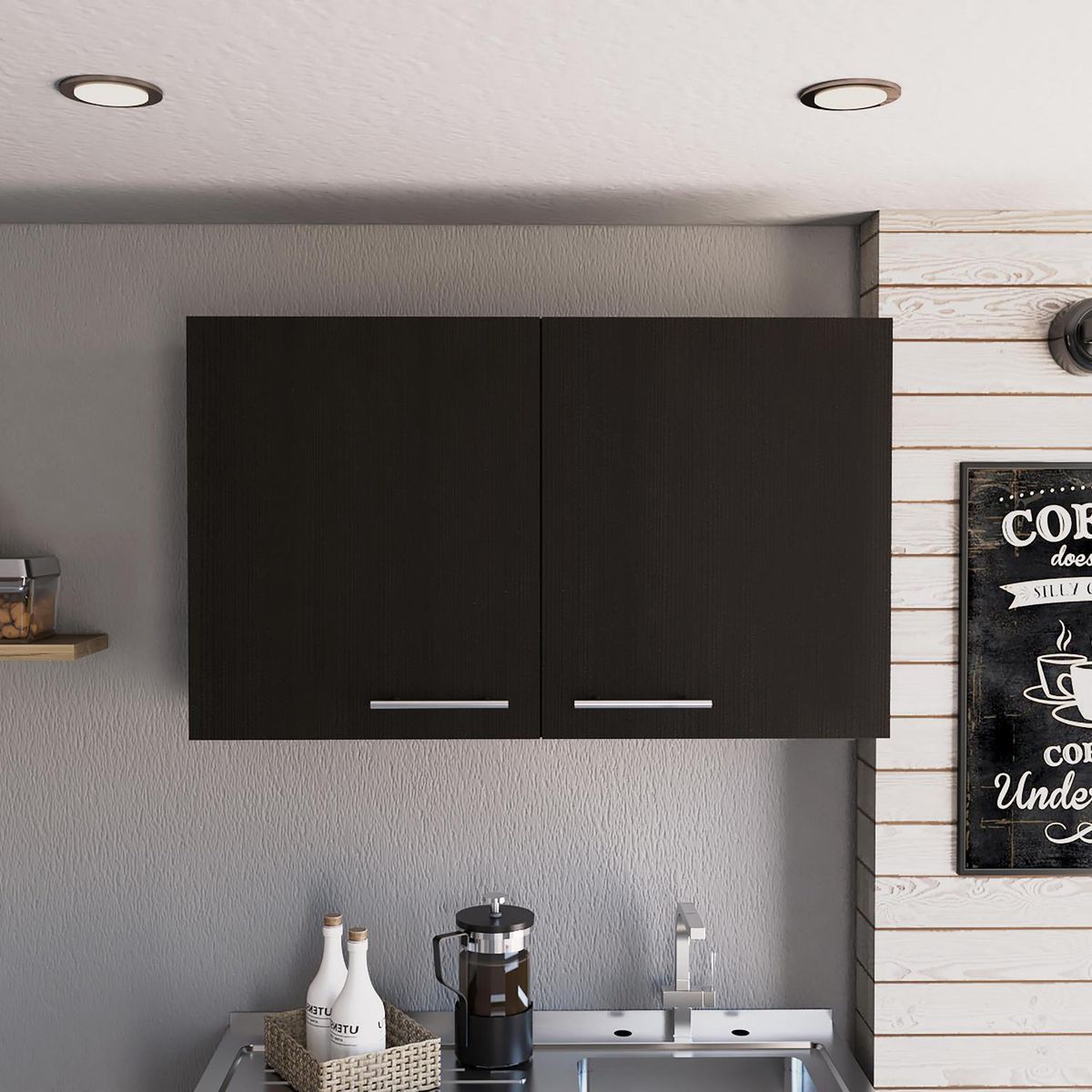 TUHOME - Mueble aereo 2 p Manchester w