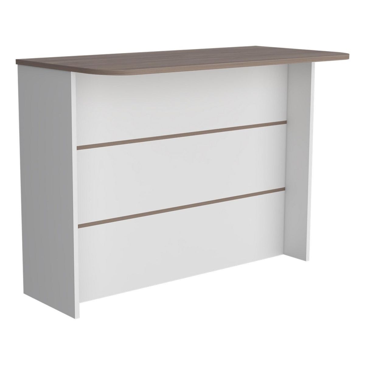 TUHOME - Barra cocina Fendi-blanco mqz