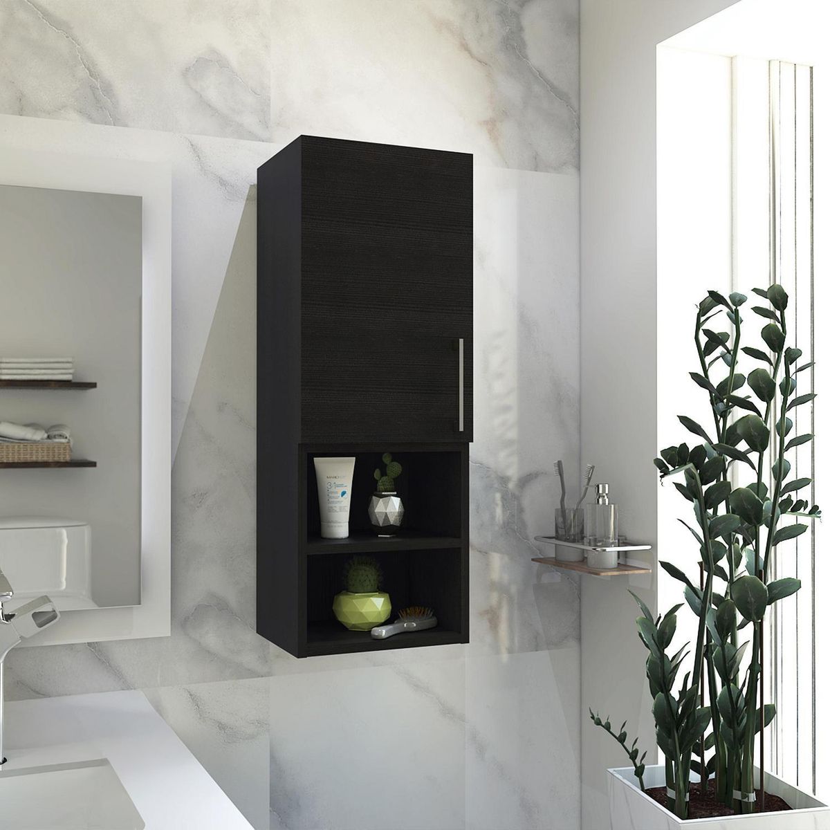 TUHOME - Mueble auxiliar baño Barcelona w