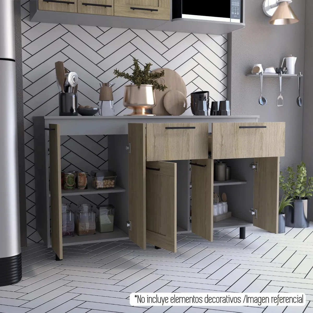 TUHOME - Mueble inferior - top 150 hasselt