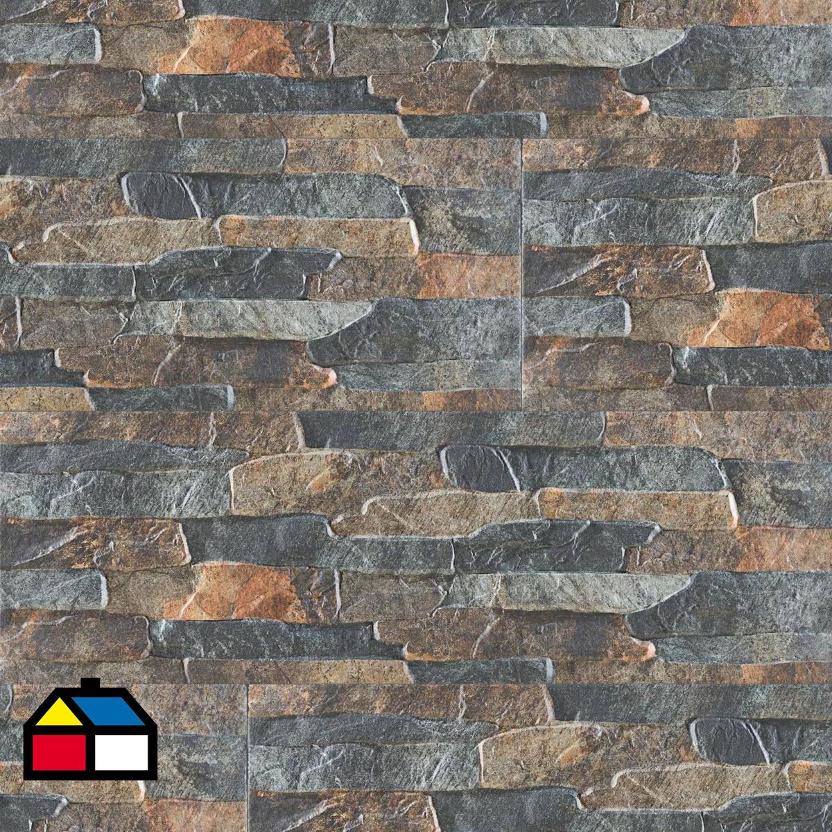 PAMESA - Porcelanato 17x52 cm Canon Magma 1.5 m2