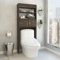TUHOME - Mueble Organizador Baño Para Wc 62.4X160 Cm