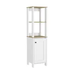TUHOME - Gabinete Melamina 2 Nivel(es) 40x150.7x40 cm Duna