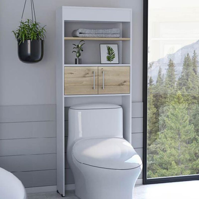 TUHOME - Mueble Optimizador Wc Bicolor