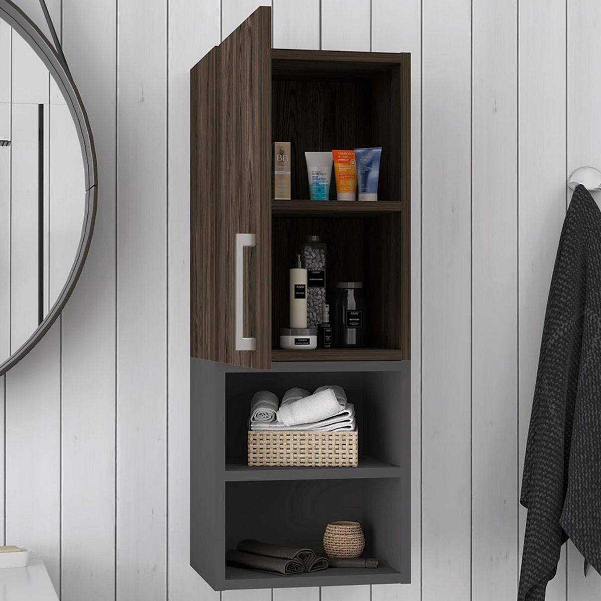 TUHOME - Mueble auxiliar baño Madrid co