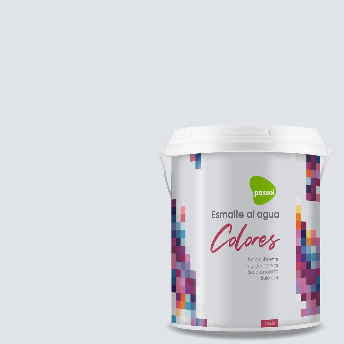 PASSOL - Esmalte al Agua 1 galón(es) Mate Blanco Sweet Pea