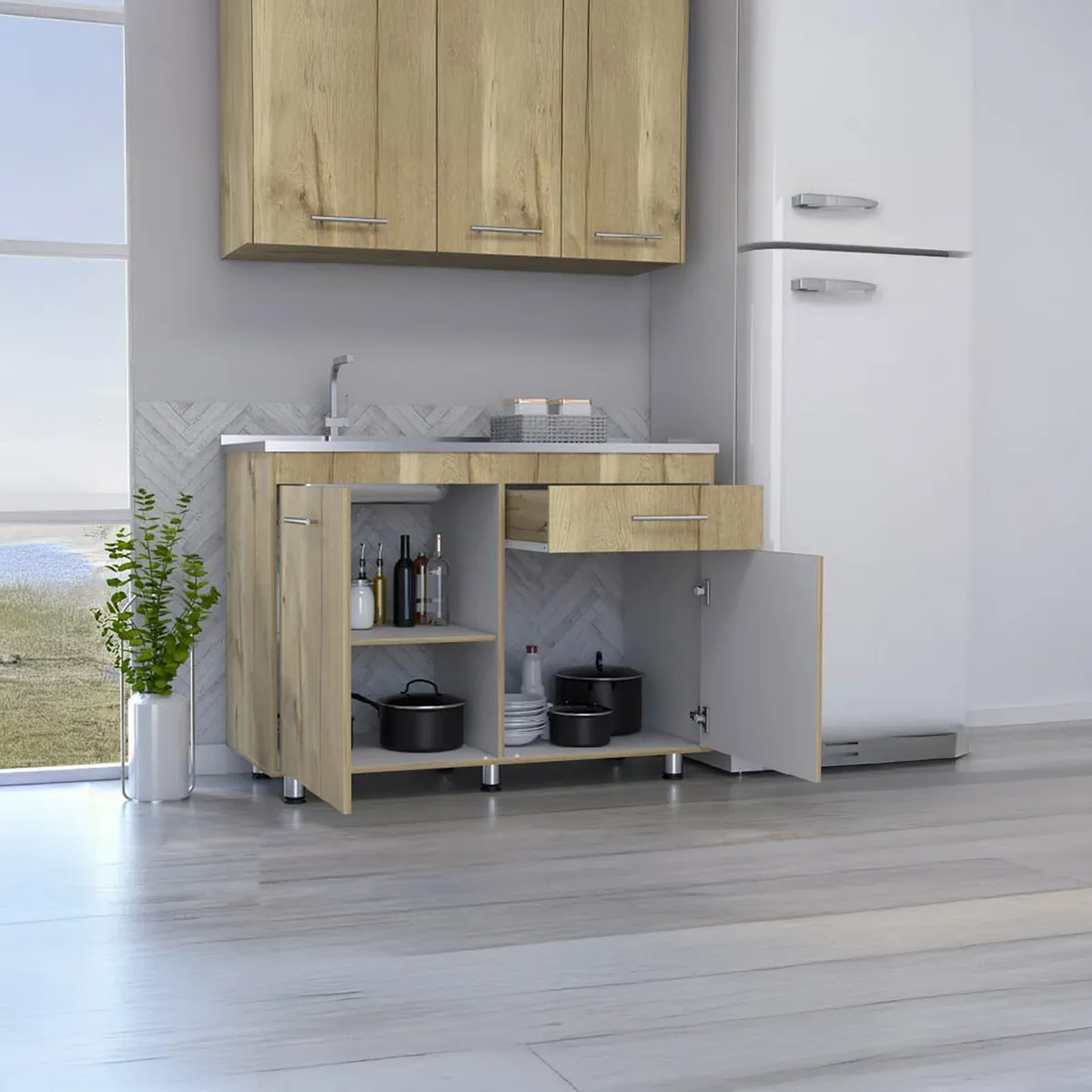 TUHOME - Mueble lavaplatos 120 orion