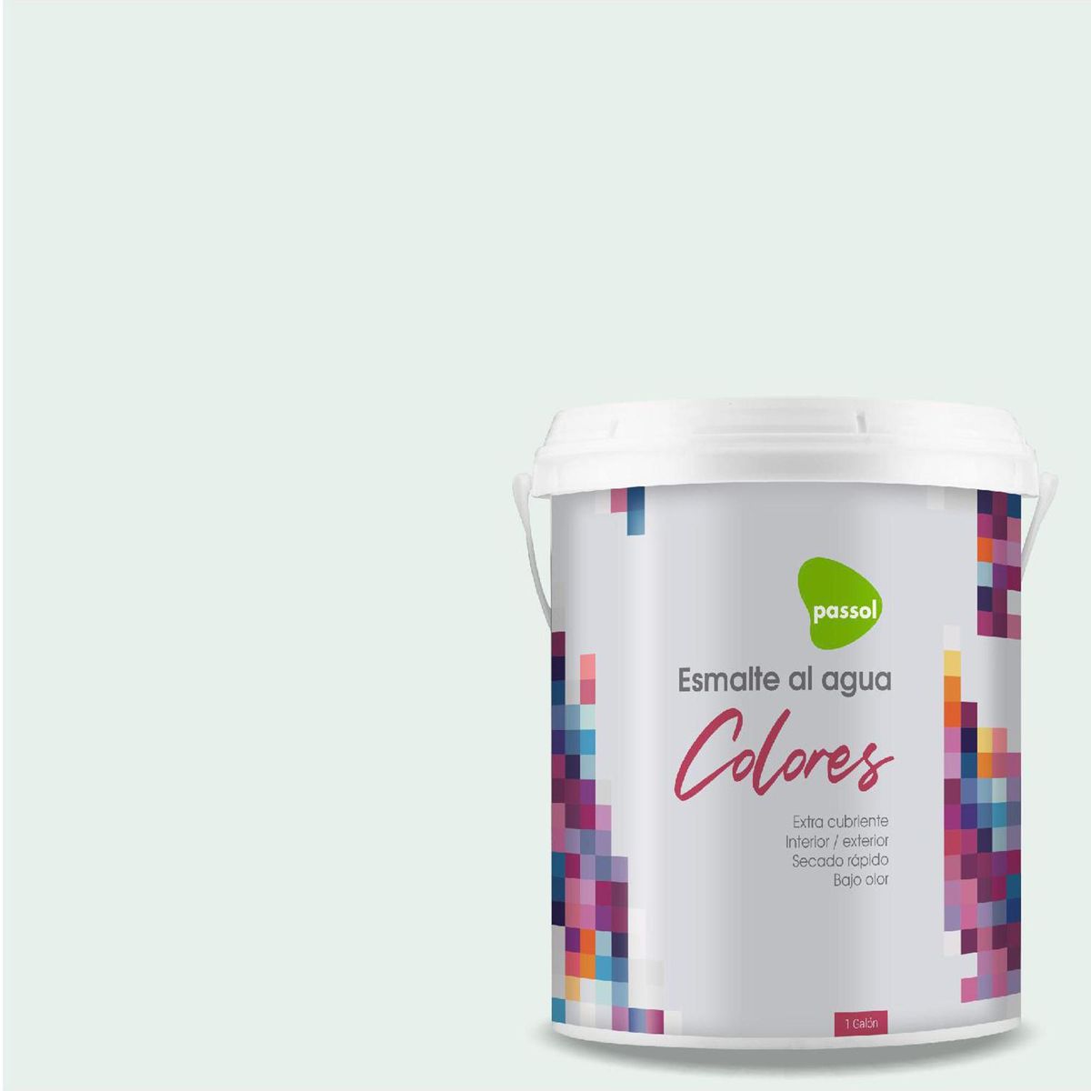 PASSOL - Esmalte al Agua 1 galón(es) Mate Blanco Sonnet Blue
