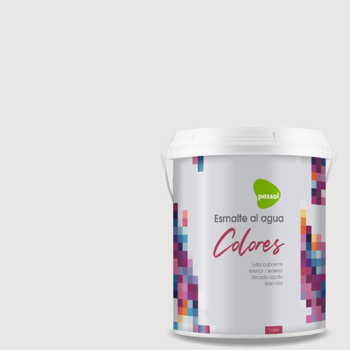 PASSOL - Esmalte al Agua 1 galón(es) Mate Gris Orchid Dew