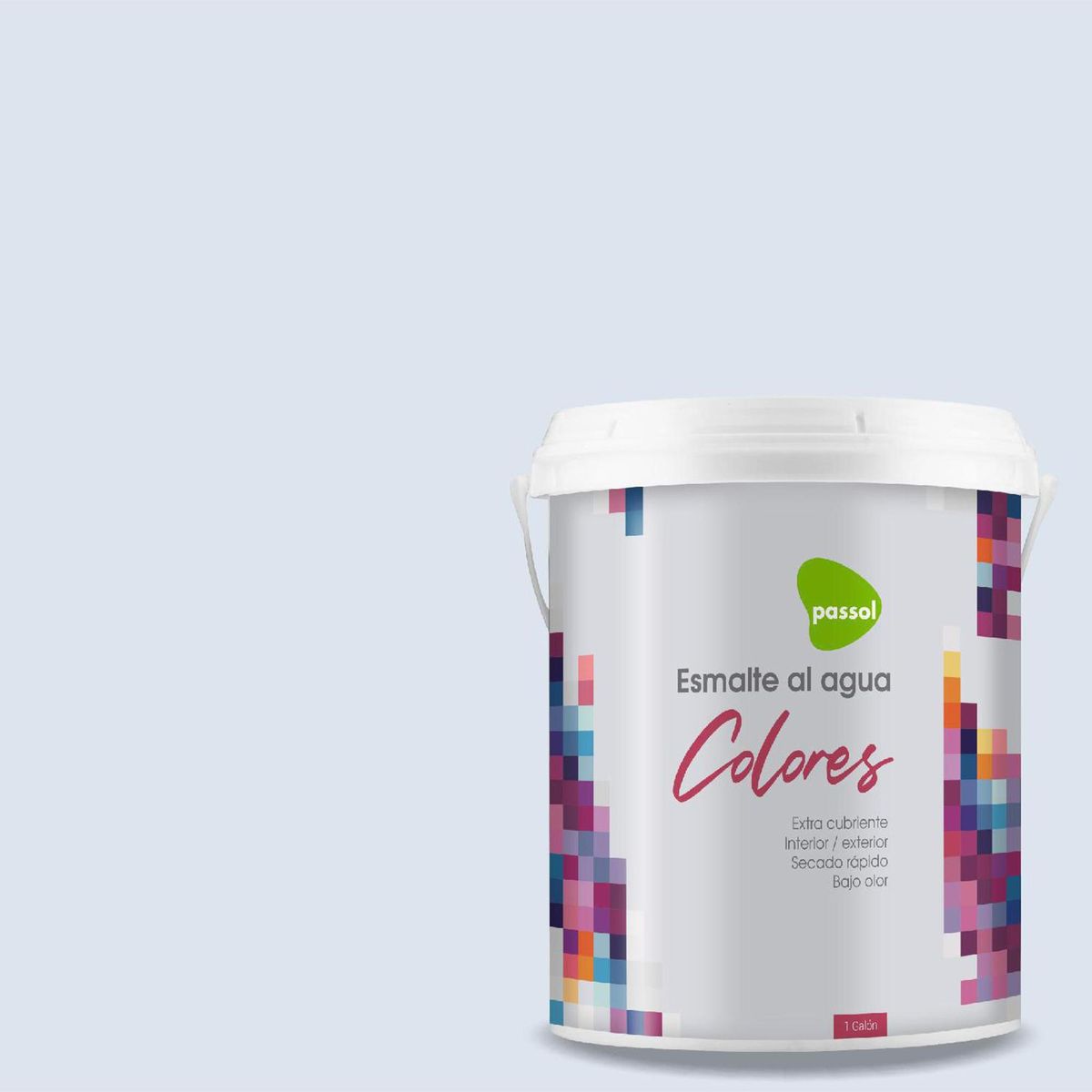 PASSOL - Esmalte al Agua 1 galón(es) Mate Gris Clarity