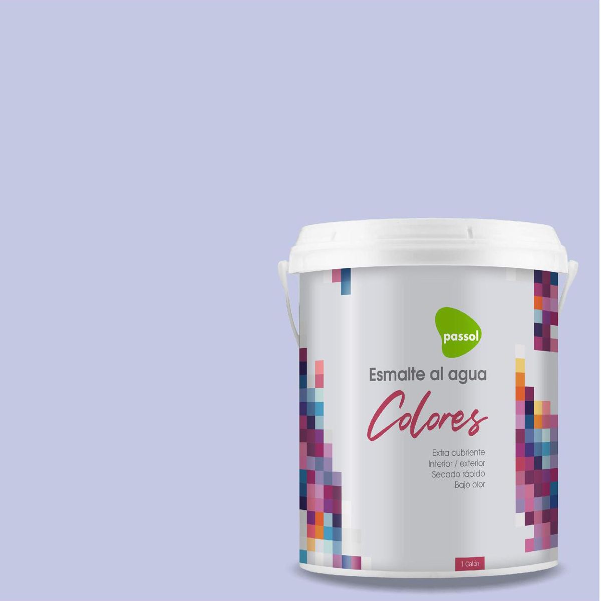 PASSOL - Esmalte al Agua 1 galón(es) Mate Morado Faith