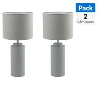 Pack de 2 Lámparas TL-2022 Gris 24x54 cm