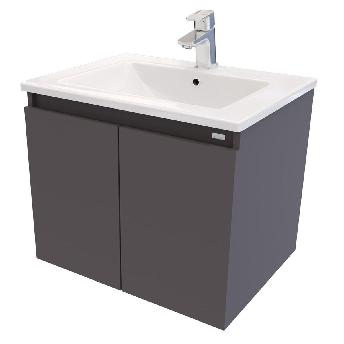 KLIPEN - Mueble desarmado 600x480x465 mm con lavamanos