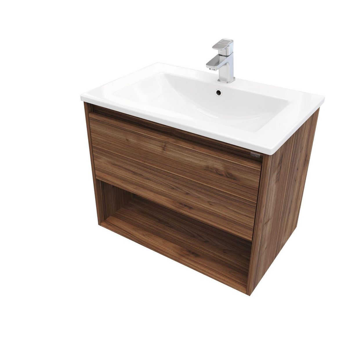 KLIPEN - Mueble base desarmado 600x550x450 mm con lavamanos