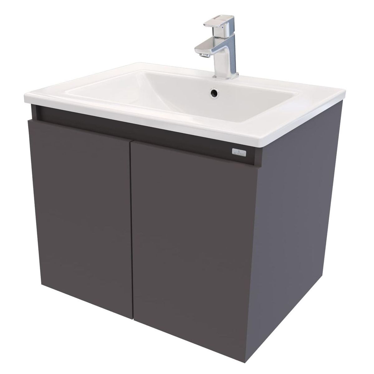 KLIPEN - Mueble desarmado 700x480x465 mm con lavamanos