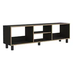 TUHOME - Rack Color Negro/duna