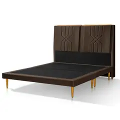 DECOCASA - Cama 2 plazas Europea Astro Café