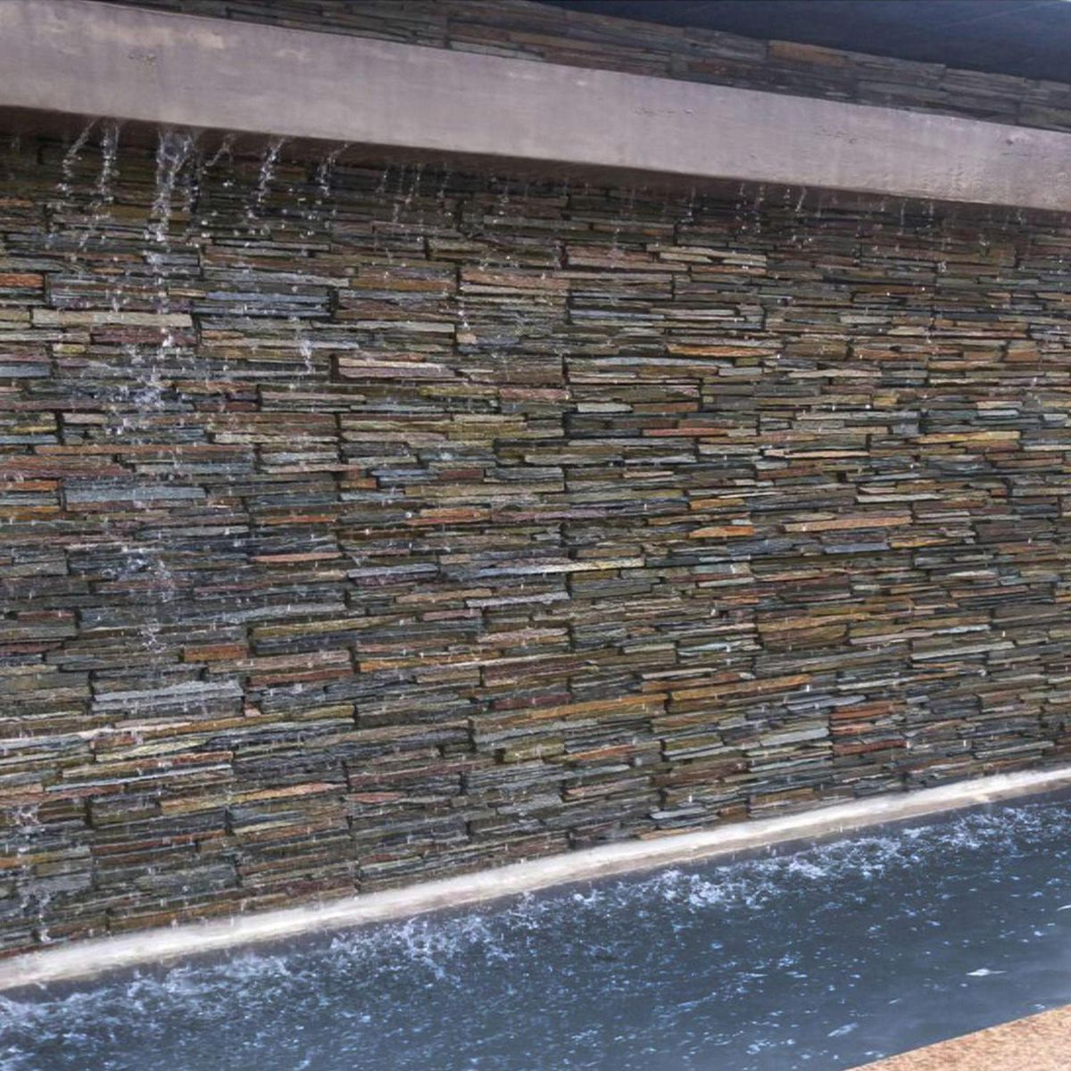 MINERA PDS - Piedra Natural Borde 8x40 cm Cajón Gris Óxido 5 m2