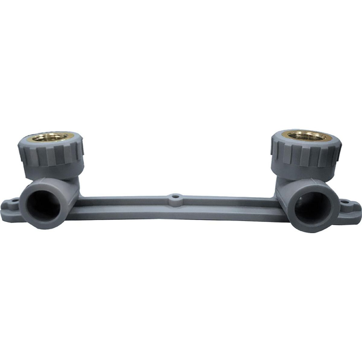 VINILIT - Codo 90°Doble PPR Gris 20 mm x1/2"