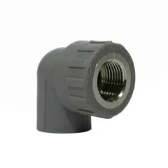 VINILIT - Codo Transicion 90° PPR Gris 20 mm x1/2" HI