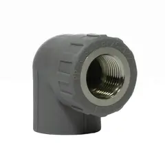 VINILIT - Codo Transicion 90° PPR Gris 25 mm x1/2" HI