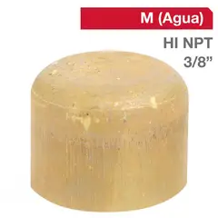 GRIFESA - Tapa Gorro Bronce HI NPT 3/8" 1u