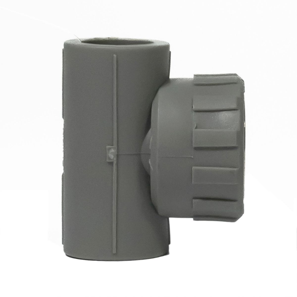 VINILIT - Tee C/Derivacion PPR Gris 20 mm x1/2" HI