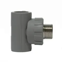 VINILIT - Tee C/Derivacion PPR Gris 25 mm x3/4" HE