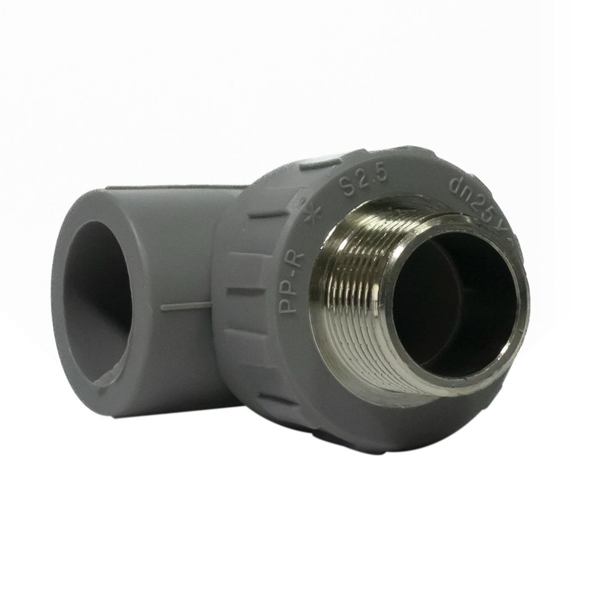 VINILIT - Tee C/Derivacion PPR Gris 25 mm x3/4" HE