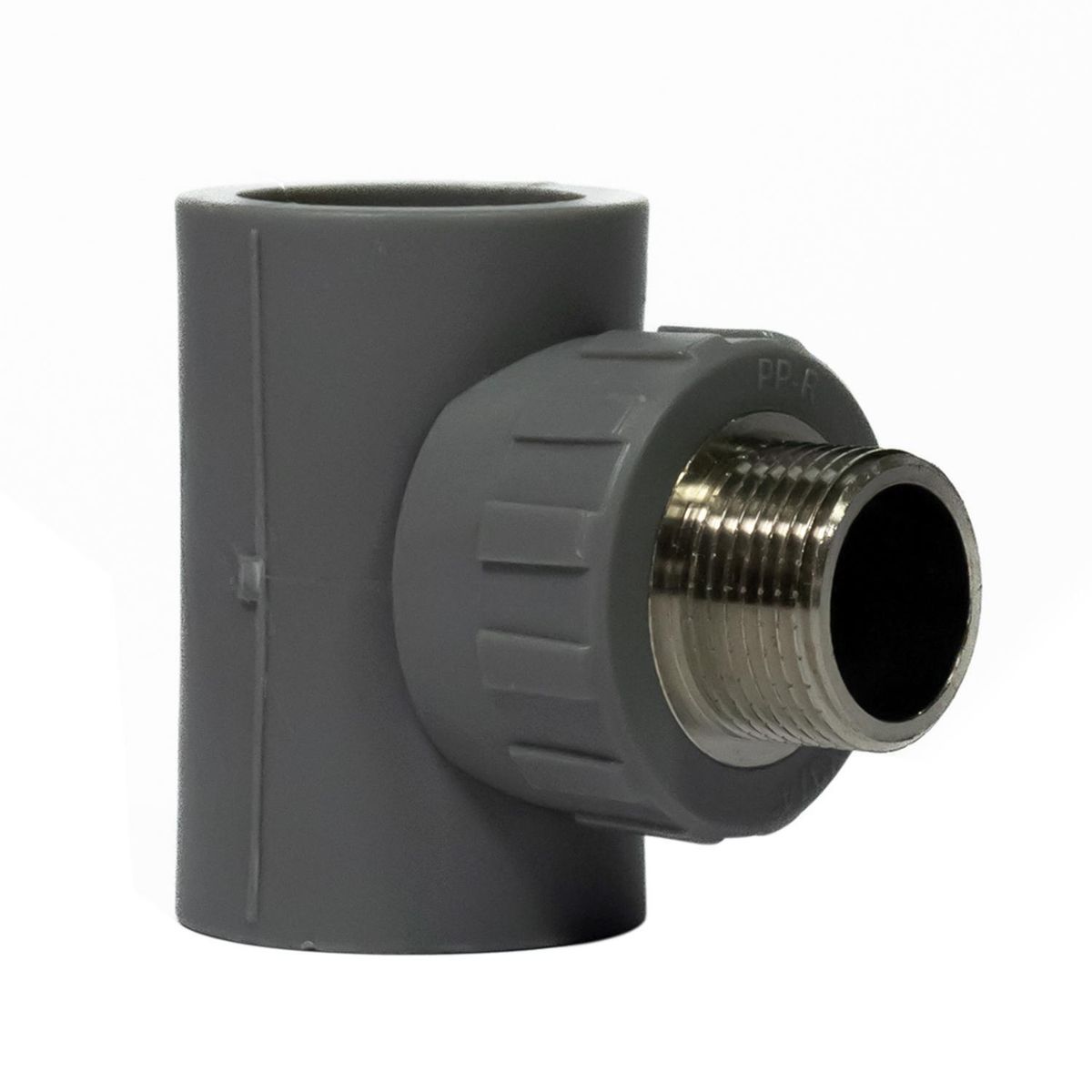 VINILIT - Tee C/Derivacion PPR Gris 32 mm x3/4" HE