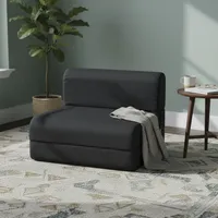 Sofá Cama Jeans Azul Profundo 90x71,5x58 cm