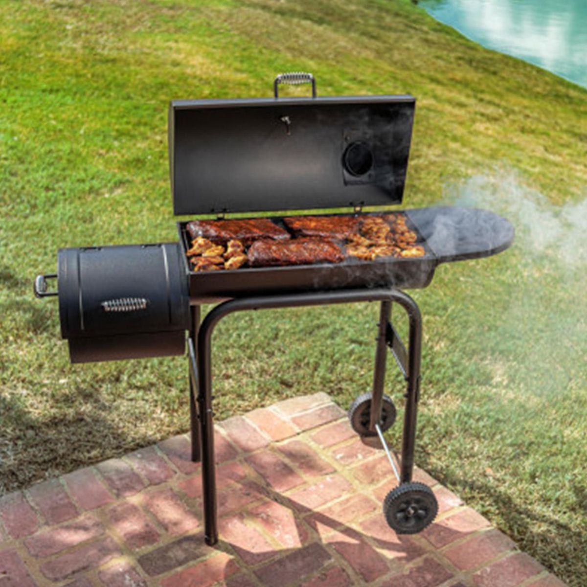 CHAR BROIL - Ahumador Char Broil Gourmet 430 Metal