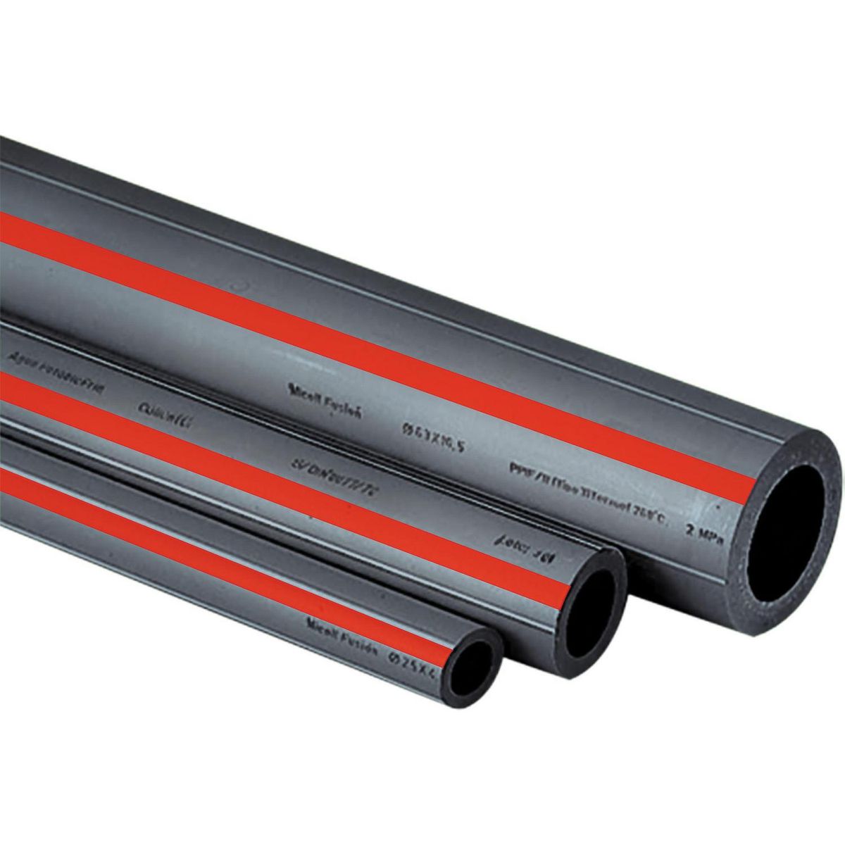 VINILIT - Tubo PN-16 Gris PP RCT Agua 20 mmx3 m