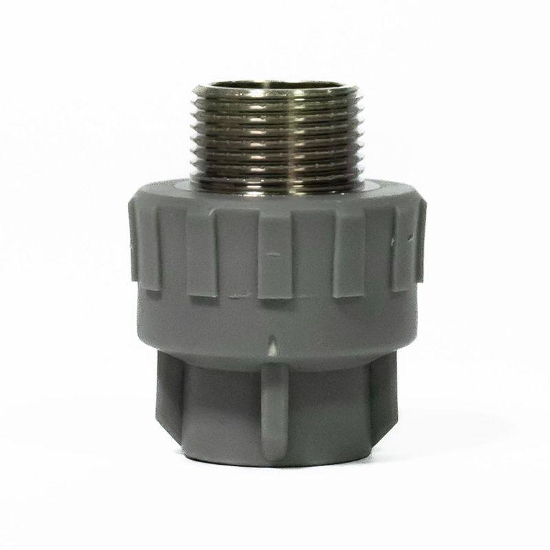 VINILIT - Terminal PPR Gris 20 mm x3/4" HE